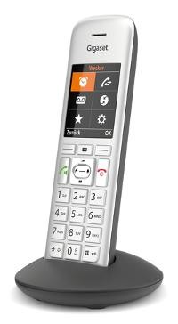 GIGASET GIGASET CE575HX DECT Mobilteil Silber-Schwarz