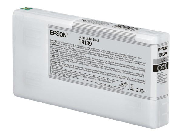 EPSON T9139 Light Light Black Tintenpatrone C13T913900