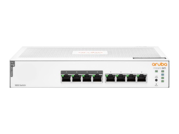 HP ENTERPRISE HP ENTERPRISE Aruba Instant On 1830 8G PoE+ (65W) Switch