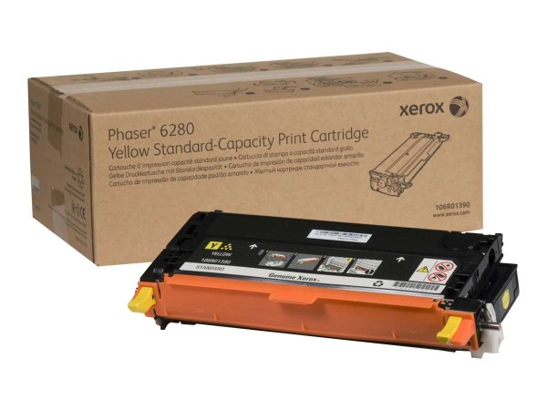 XEROX Phaser 6280 Gelb Tonerpatrone 106R01390