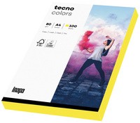 tecno Multifunktionspapier colors, A4, 80 g/qm, neongrün