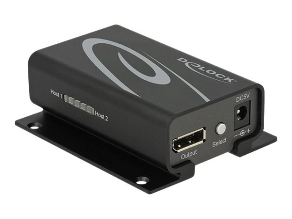 DELOCK DELOCK Displayport Switch 2 Eingänge -> 1 Ausgang Fernbedienung
