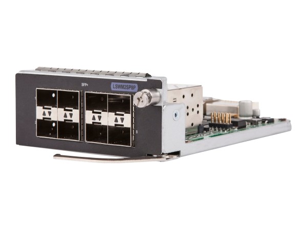 HP ENTERPRISE HP ENTERPRISE HPE FlexNetwork 5520HI/5600HI 8 Port SFP Plus Module