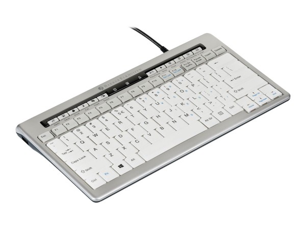 BAKKERELKHUIZEN S-board 840 USB Italienisch Silber - Weiß (BNES840DIT) BNES840DIT