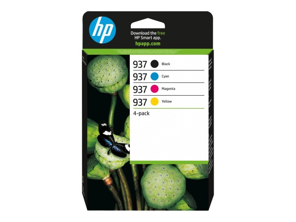 HP HP 937 CMYK Original Ink Cartridge 4-Pack
