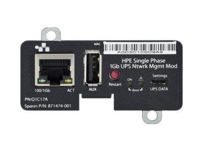 HP ENTERPRISE HP Enterprise Single Phase 1G UPS Ntwrk-STOC Zubehör Server (Q1C17A)