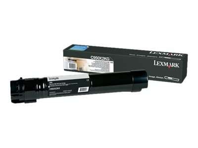 LEXMARK Besonders hohe Ergiebigkeit Schwarz Tonerpatrone LCCP C950X2KG