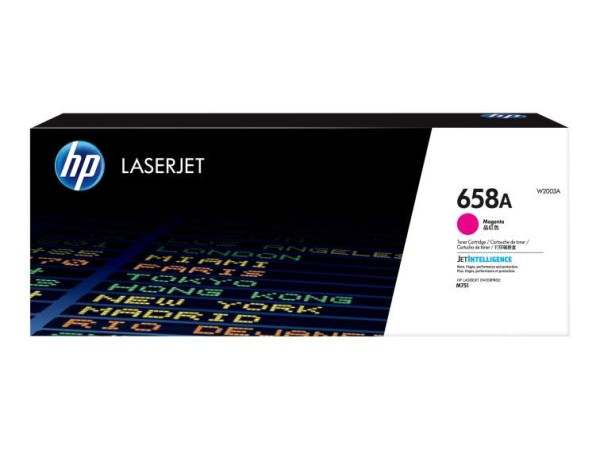 HP 658A Magenta LaserJet Toner Cartridge W2003A