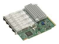 SUPERMICRO Add-on Card AOC-MTG-i4S SIOM 4-port 10GbE SFP+ Ethernet AOC-MTG-I4S-O