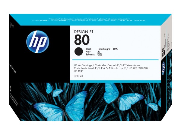 HP HP 80 Schwarz Tintenpatrone