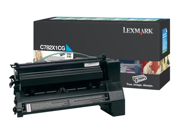 LEXMARK LEXMARK Besonders hohe Ergiebigkeit Cyan Tonerpatrone LCCP, LRP