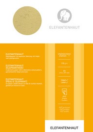 Elefantenhaut, DIN A4, 110 g/qm, chamois