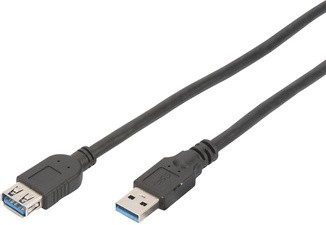 DIGITUS USB 3.0 Verlängerungskabel, 1,8 m