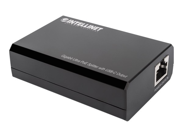 INTELLINET INTELLINET Gigabit Ultra PoE-Splitter mit USB-C-Ausgang 45W