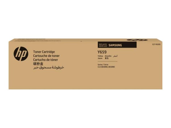 SAMSUNG CLT Y659S Gelb Tonerpatrone (SU570A) SU570A