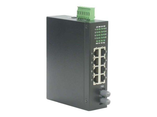 ROLINE Industr Switch 7x10/100 100FX ST 21.13.1151