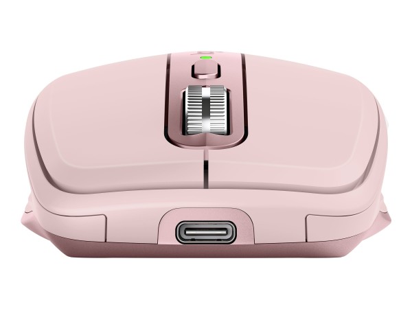 LOGITECH LOGITECH MX Anywhere 3S, Kabellos Bluetooth, Kompatibel mit Logi Bolt-Empfänger, 8K DPI-Sensor, Rose