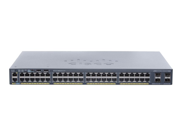 CISCO SYSTEMS Switch/Cat 2960-X 48GigE 4x1G SFP+ Base WS-C2960X-48TS-L