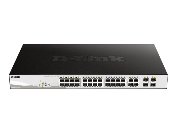 D-LINK 24-Port Layer2 PoE Gigabit Smart Managed Switchdlink|green 3.0, 24x DGS-1210-24P/E