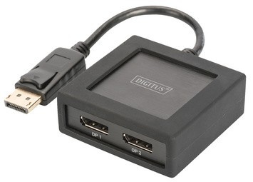 DIGITUS 4K DisplayPort - DisplayPort Splitter, 2-fach