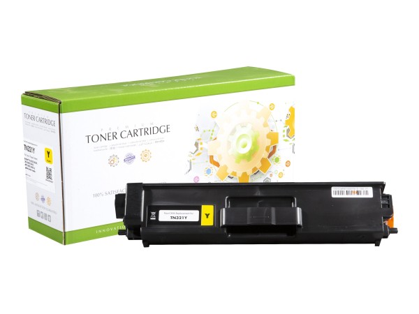 STATIC CONTROL STATIC Toner cartridge compatible with Konica Minolta A33K230/TN-321Y yellow remanufactured 25,000 p