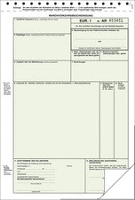 RNK Verlag Vordruck "Warenverkehrsbescheinigung EUR.1", SD