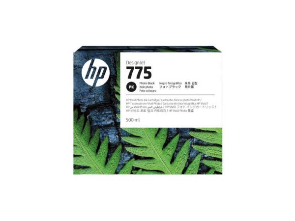 HP Ink/HP 775 500-ml Photo BK Ink Crtd 1XB21A