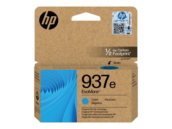 HP HP 937e EvoMore - Cyan - original - Tintenpatrone