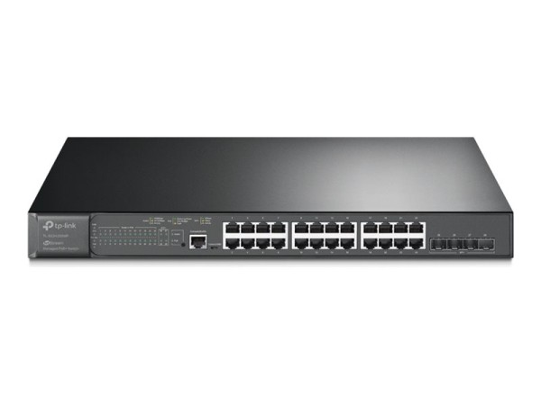 TP-LINK Omada 24-Port PoE+ Gigabit L2+ Managed Switch with 4 10GE SFP+ Slot SG3428XMP