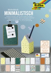 folia Motivblock "Minimalistisch", 240 x 340 mm, 20 Blatt