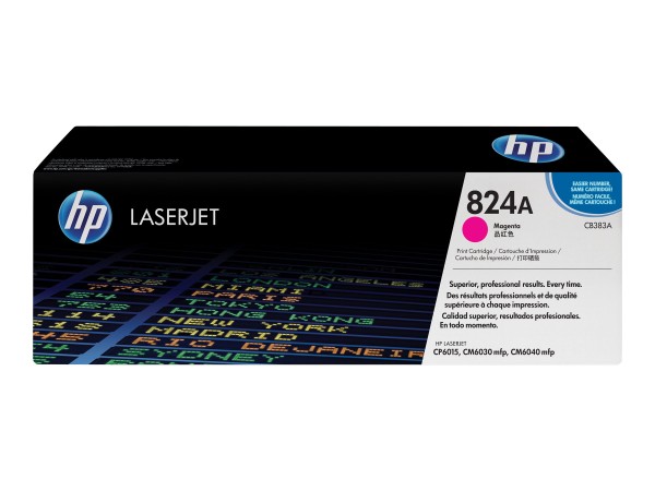 HP 824A Magenta LaserJet Tonerpatrone (CB383A) CB383A