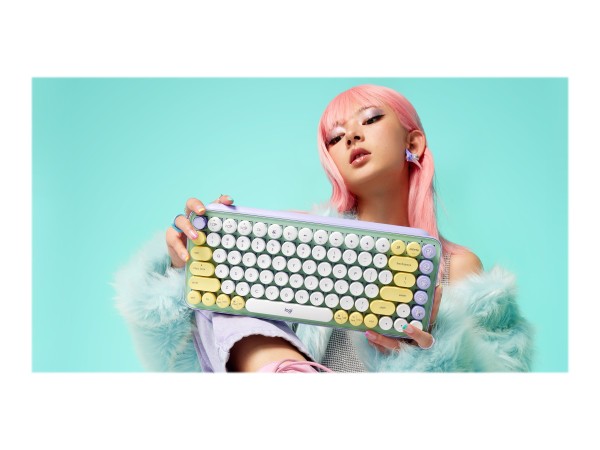 LOGITECH LOGITECH POP KEYS WRLS MECH.KEYB. EMOJI