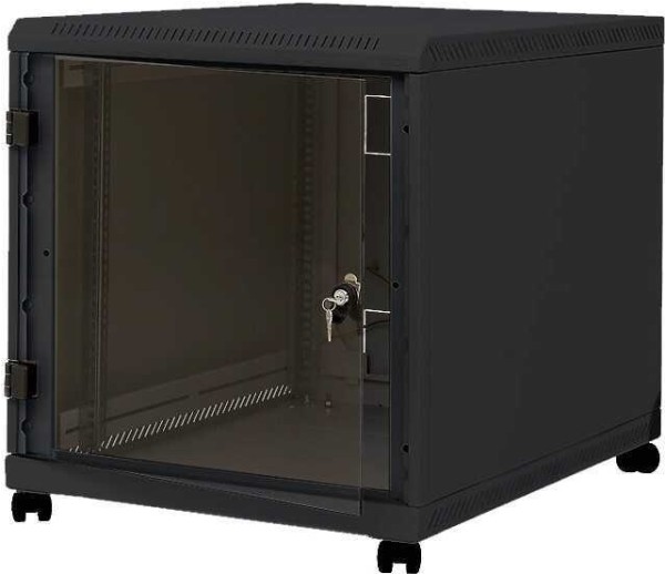 TRITON TRITON 19" Untertisch-Netzwerkschrank, 12 HE, 600 x 900 mm, schwarz RAL 9005
