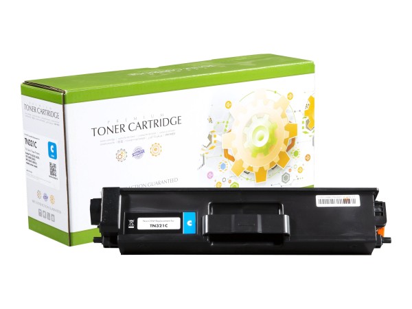 STATIC CONTROL STATIC Toner cartridge compatible with Konica Minolta A33K430/TN-321C cyan remanufactured 25,000 pag