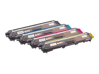 PEACH Combi Pack 4er Pack Schwarz, Gelb, Cyan, Magenta wiederaufbereitet To PT510