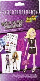 folia Schablonenbuch "Disco Queen", klein