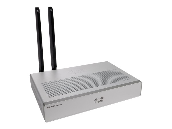 CISCO CISCO SYSTEMS ISR 1101 4P GE Ethernet and LTE Secure Router with Pluggable (C1101-4PLTEP)