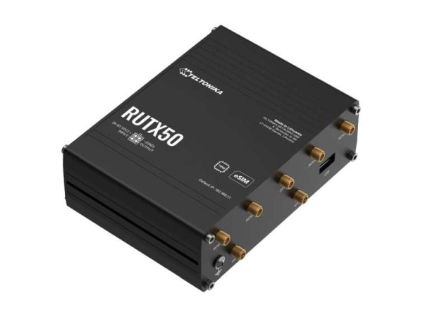 TELTONIKA RUTX50 Industrial 5G-Router RUTX5000AC00