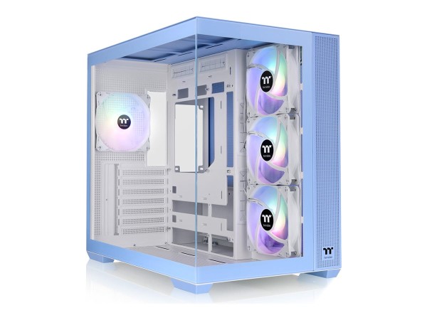 THERMALTAKE Geh View 380 TG Midi Tower "ARGB Hyndran." Blue retail CA-1Z2-00MFWN-00