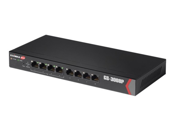 EDIMAX EDIMAX Switch EDIMAX 8x FE GS-3008P (4xPOE Web Managed)