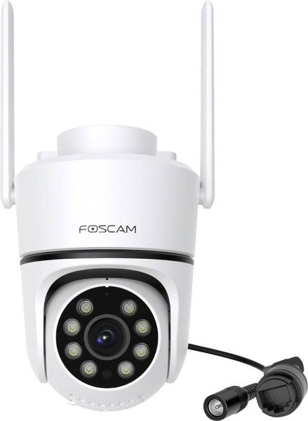 FOSCAM FOSCAM PD5 WLAN Überwachungskamera Weiß 8MP (3840x2160), PoE, IP66 Wetterfest