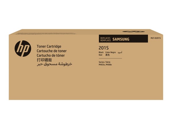 HP SAMSUNG MLT D201S Schwarz Tonerpatrone (SU878A)