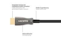 ALCASA AOC Hybrid Ultra-High-Speed HDMI 2.1 Kabel, 8K @60Hz / 4K @120Hz, 48 AOC-H21010