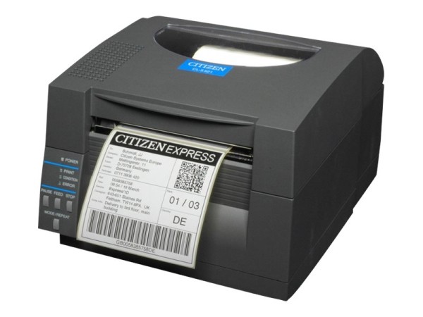 CITIZEN CITIZEN CL-S521II, 8 Punkte/mm (203dpi), EPL, ZPL, Datamax, Dual-IF, schwarz