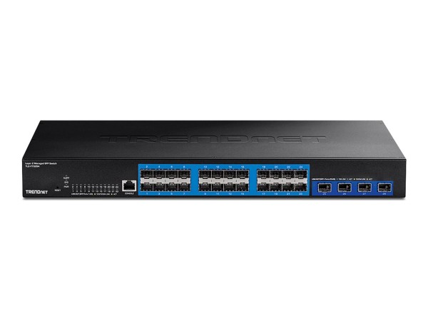 TRENDNET TRENDNET 28-Port Layer 2 Managed SFP Switch with 10G SFP+