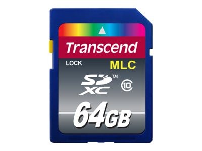 TRANSCEND TRANSCEND 64GB SDXC Class10 CARD (MLC)Industrie