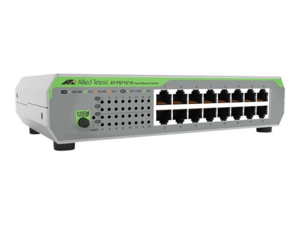 ALLIED TELESIS Switch 16x FE AT-FS710/16 16x 10/100 Mbit AT-FS710/16-50