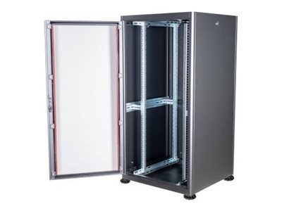 EQUIP EQUIP Serverschrank 19"  32U 800x800mm Glastür   schwarz