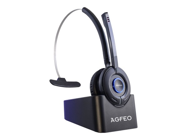 AGFEO AGFEO Dect Headset IP, schnurloses Headset. ?Anschlussart: über DECT IP-Basis ?Mikrofon-Stummschaltu