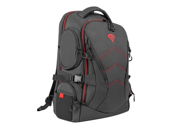 GENESIS Notebook Rucksack PALLAD 550 schwarz (17,3") NBG-1691